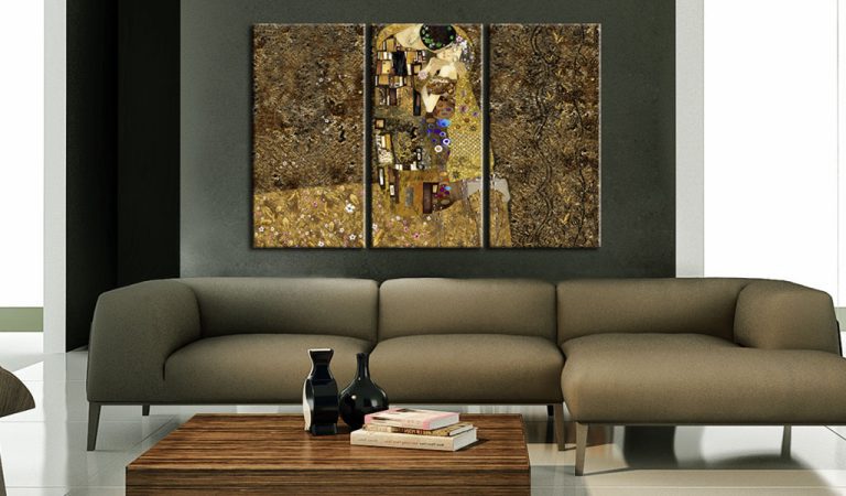 Obraz – Klimt inspiration – Kiss Obraz – Klimt inspiration – Kiss