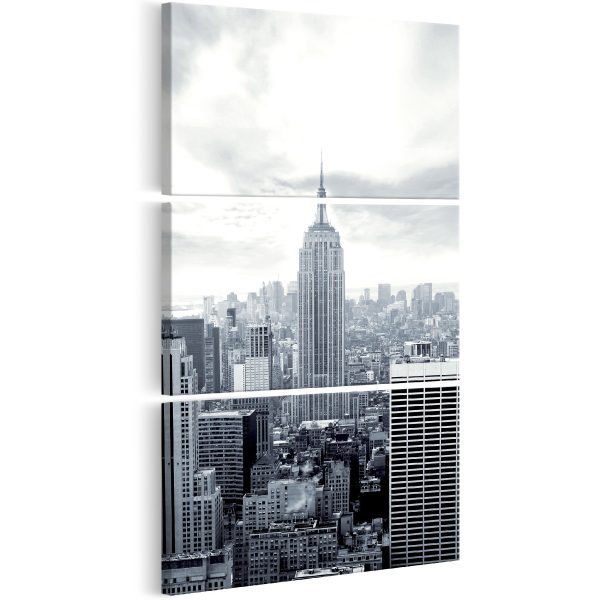 Obraz – New York: Grey Tower Blocks Obraz – New York: Grey Tower Blocks