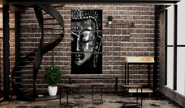 Obraz – Grey Buddha Obraz – Grey Buddha