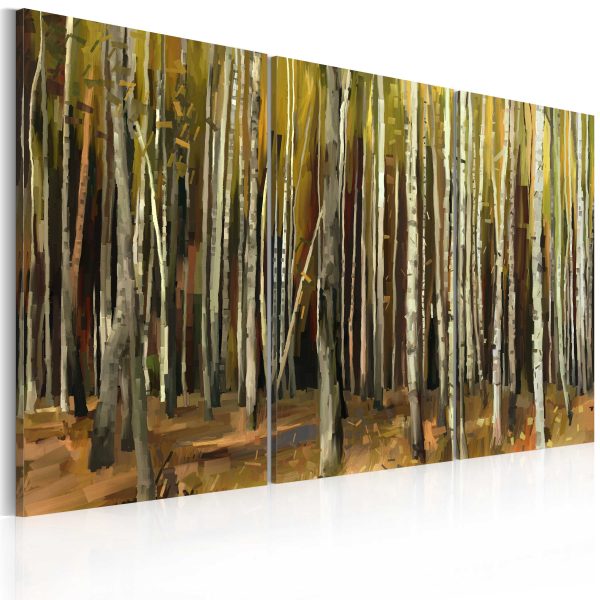 Obraz – The mystery of Sherwood Forest – triptych Obraz – The mystery of Sherwood Forest – triptych