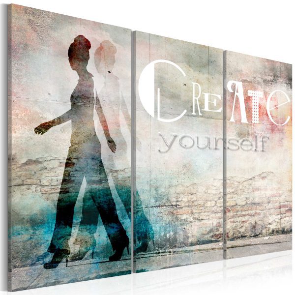 Obraz – Create yourself – triptych Obraz – Create yourself – triptych