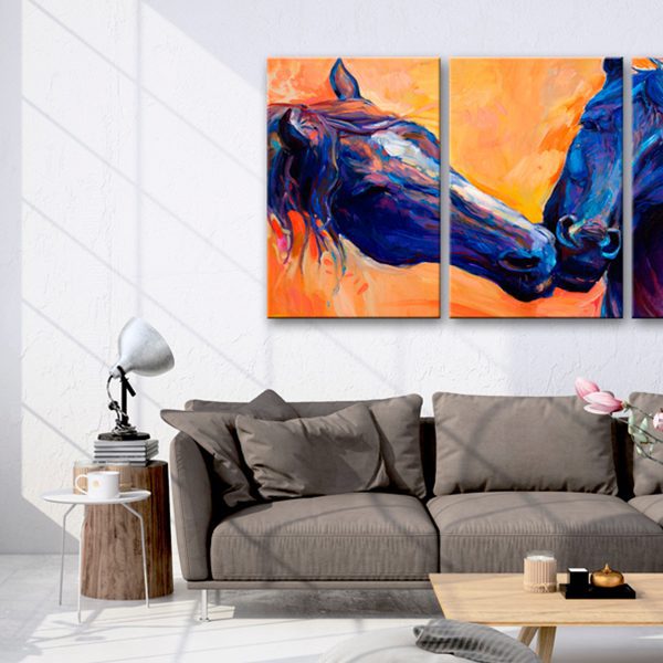Obraz – Blue Horses Obraz – Blue Horses