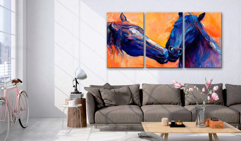Obraz – Blue Horses Obraz – Blue Horses