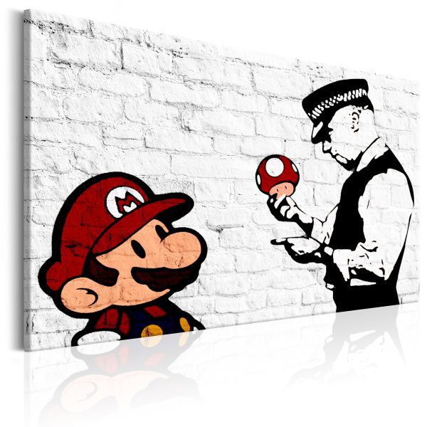 Obraz – Banksy on Brick Obraz – Banksy on Brick
