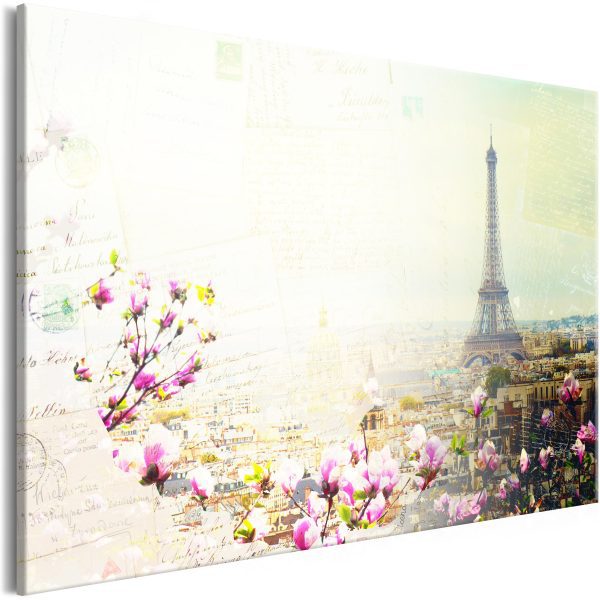 Obraz – Postcards from Paris (1 Part) Wide Obraz – Postcards from Paris (1 Part) Wide