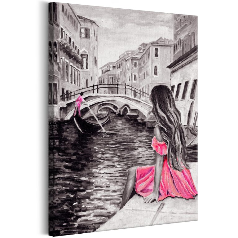 Obraz – Woman in Venice (1 Part) Vertical Obraz – Woman in Venice (1 Part) Vertical