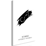 Obraz – Zodiac Signs: Scorpio (1 Part) Vertical Obraz – Zodiac Signs: Scorpio (1 Part) Vertical