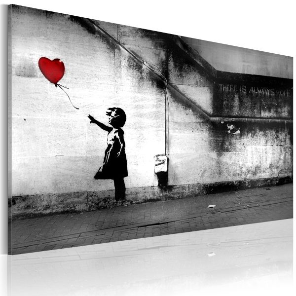 Obraz – naděje (Banksy) Obraz – naděje (Banksy)