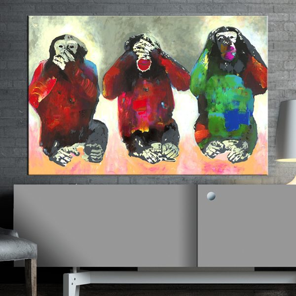 Obraz – Three Wise Monkeys Obraz – Three Wise Monkeys
