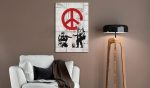 Obraz – Soldiers Painting Peace by Banksy Obraz – Soldiers Painting Peace by Banksy