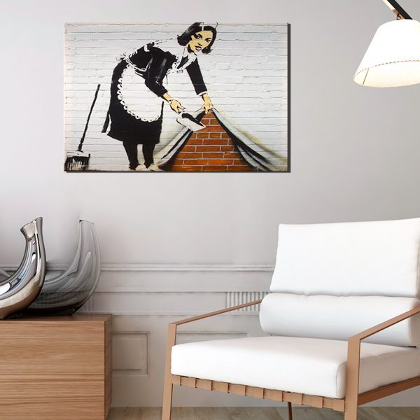 Obraz – Maid in London by Banksy Obraz – Maid in London by Banksy
