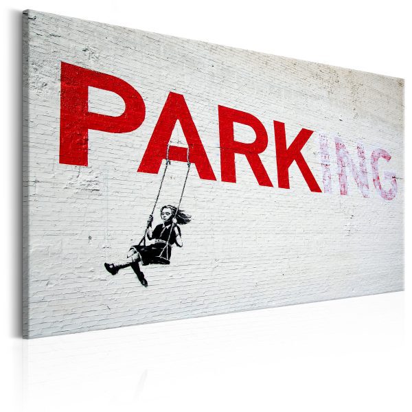 Obraz – Parking (Banksy) Obraz – Parking (Banksy)