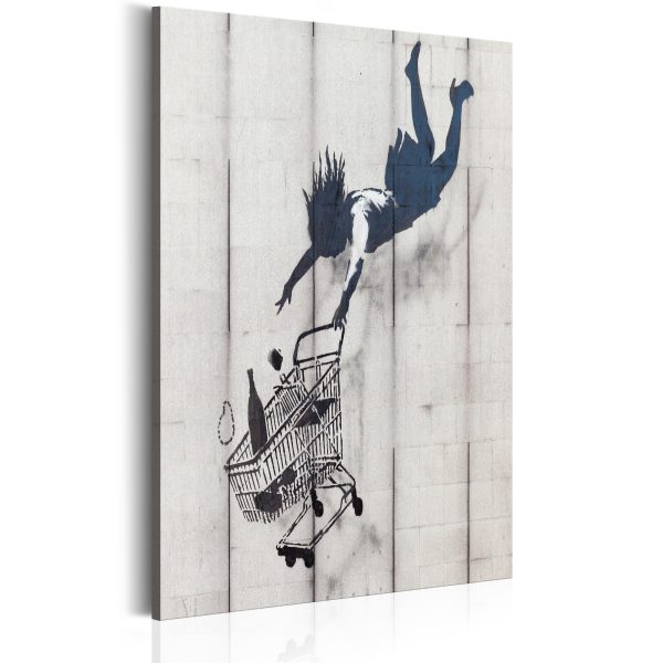 Obraz – Shop Til You Drop by Banksy Obraz – Shop Til You Drop by Banksy