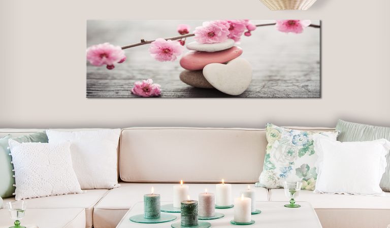 Obraz – Zen: Cherry Blossoms Obraz – Zen: Cherry Blossoms