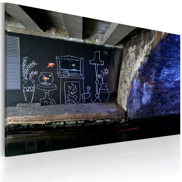 Obraz – My own piece of floor (Banksy) Obraz – My own piece of floor (Banksy)