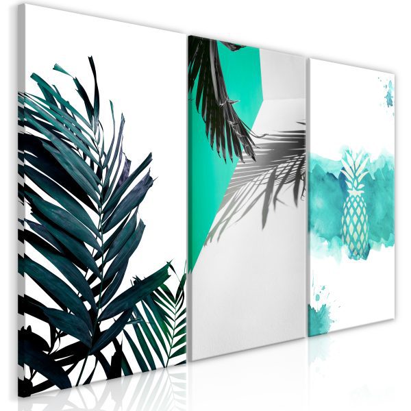 Obraz – Palm Paradise (3 Parts) Obraz – Palm Paradise (3 Parts)