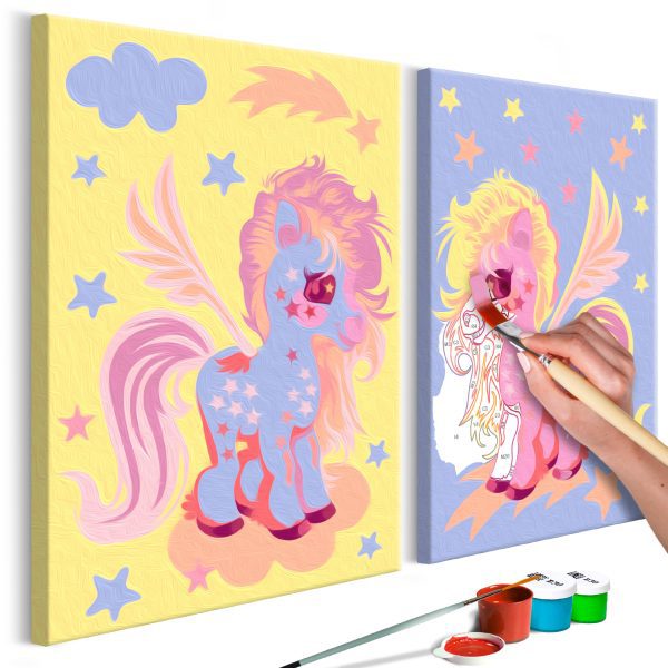 Malování podle čísel – Magical Unicorns Malování podle čísel – Magical Unicorns
