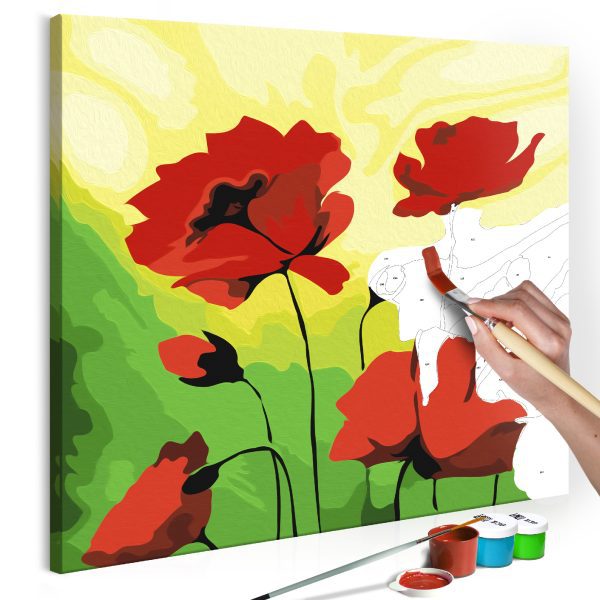 Malování podle čísel – Poppies Malování podle čísel – Poppies
