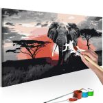 Malování podle čísel – Elephant (Africa) Malování podle čísel – Elephant (Africa)