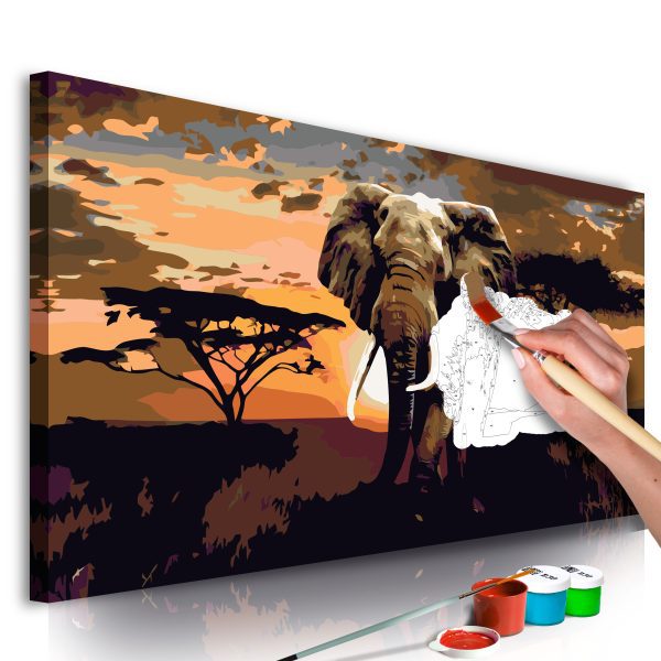 Malování podle čísel – Elephant In A Tree Malování podle čísel – Elephant In A Tree