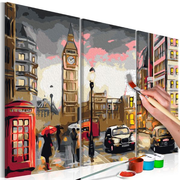 Malování podle čísel – Streets Of London Malování podle čísel – Streets Of London