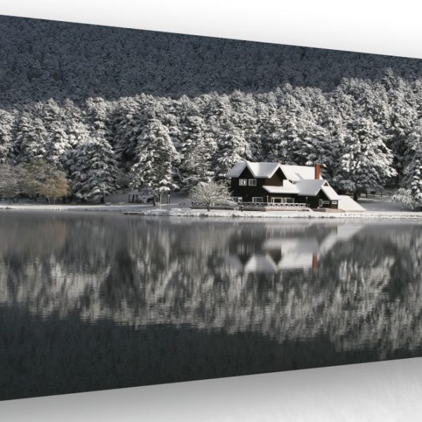 Obraz – dům v zimě Obraz – dům v zimě