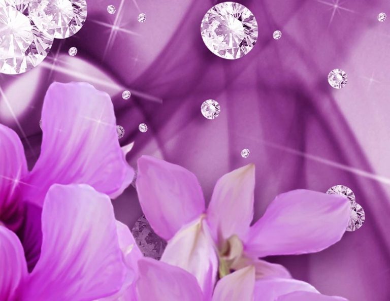 Obraz fialové květiny Obraz fialové květiny