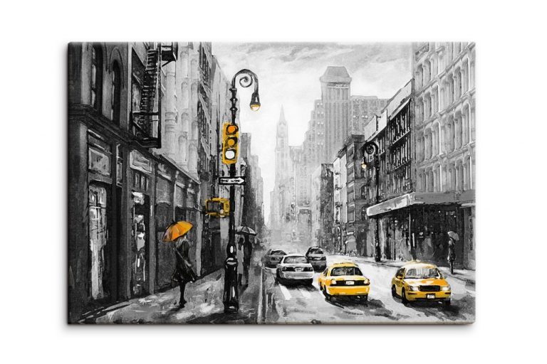 Obraz malebné ulice New Yorku Obraz malebné ulice New Yorku