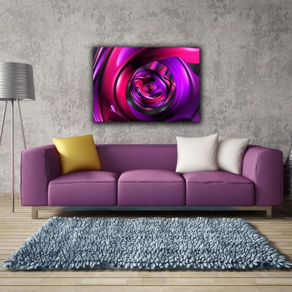 Obraz na zeď – růžovofialová fantazie Obraz na zeď – růžovofialová fantazie