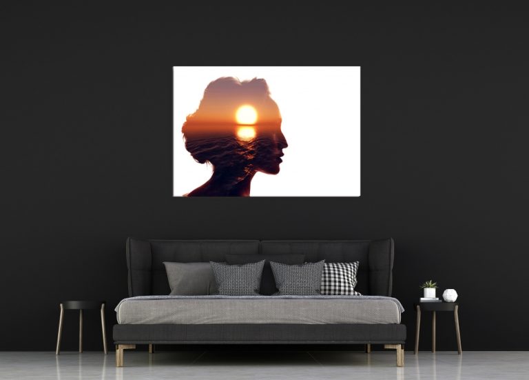 Obraz Portrét se sluncem Obraz Portrét se sluncem