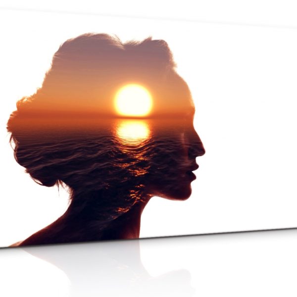 Obraz Portrét se sluncem Obraz Portrét se sluncem