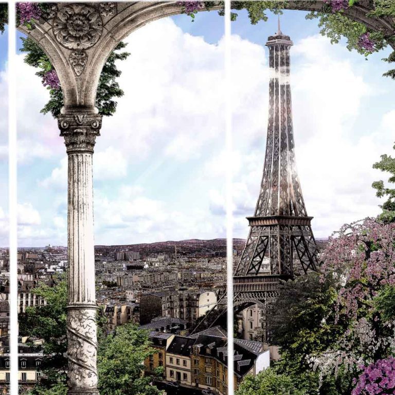 Obraz romantická Paříž Obraz romantická Paříž