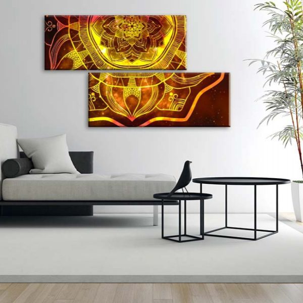 Obraz sluneční mandala Obraz sluneční mandala