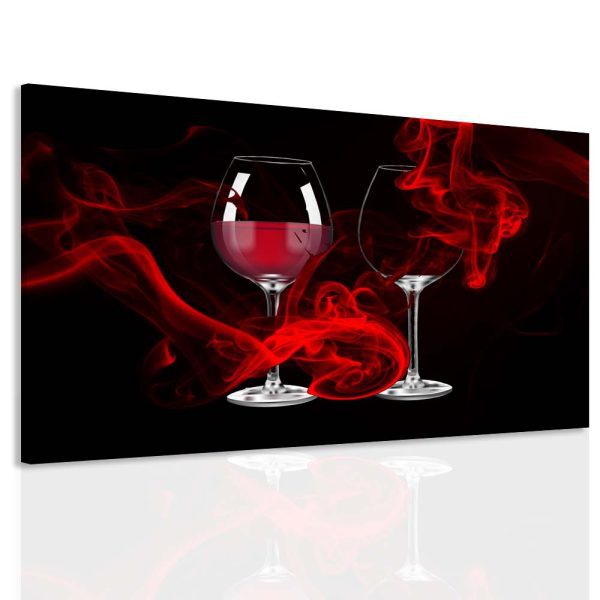 Obraz vášeň ve skleničce vína Obraz vášeň ve skleničce vína