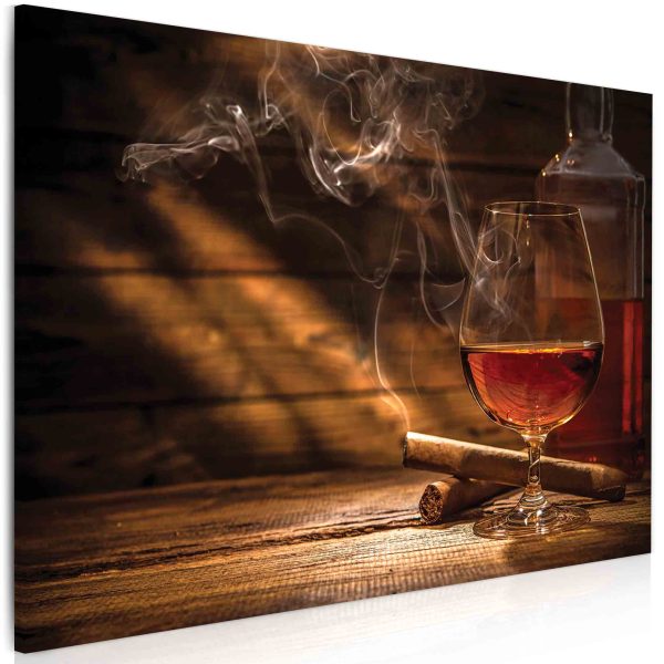 Obraz – Whiskey a doutník Obraz – Whiskey a doutník