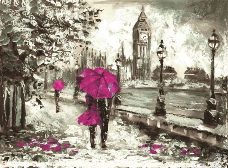 Malovaný obraz – procházka po Londýně Malovaný obraz – procházka po Londýně