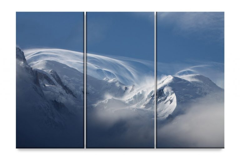Vícedílný obraz – Zasněžené hory Vícedílný obraz – Zasněžené hory