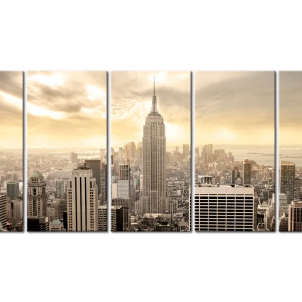 *Vícedílný obraz – pohled na Manhattan *Vícedílný obraz – pohled na Manhattan