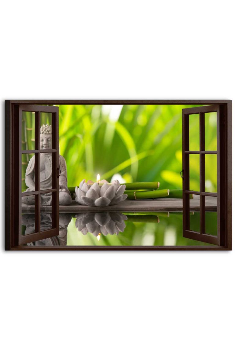 Obraz Zen terapie za oknem Obraz Zen terapie za oknem