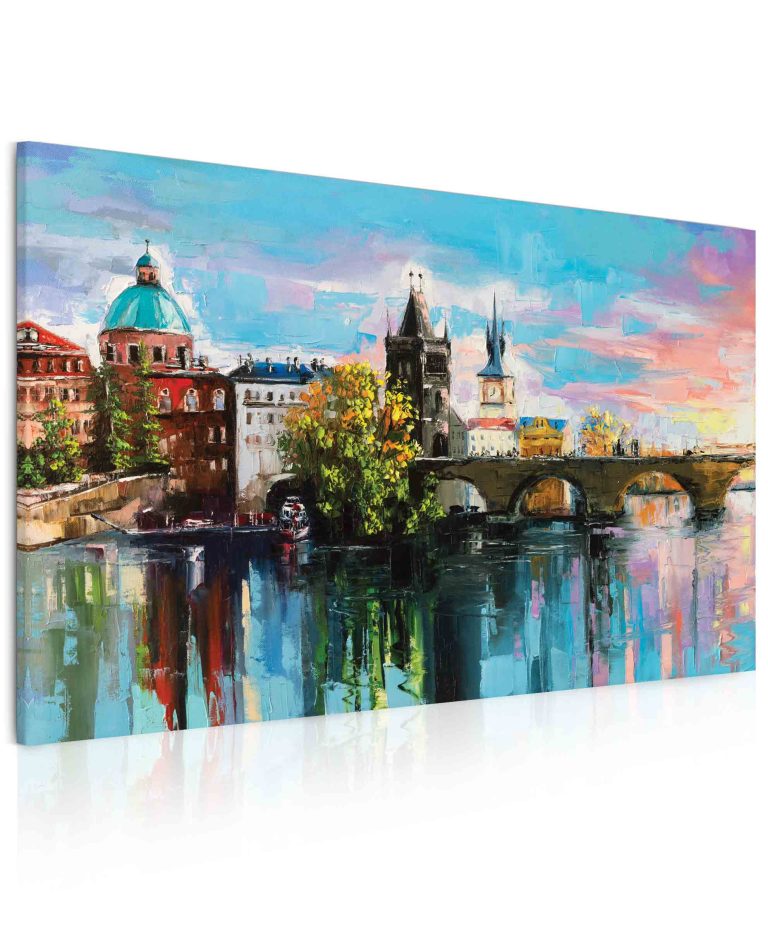 Obraz malovaný Karlův most Obraz malovaný Karlův most