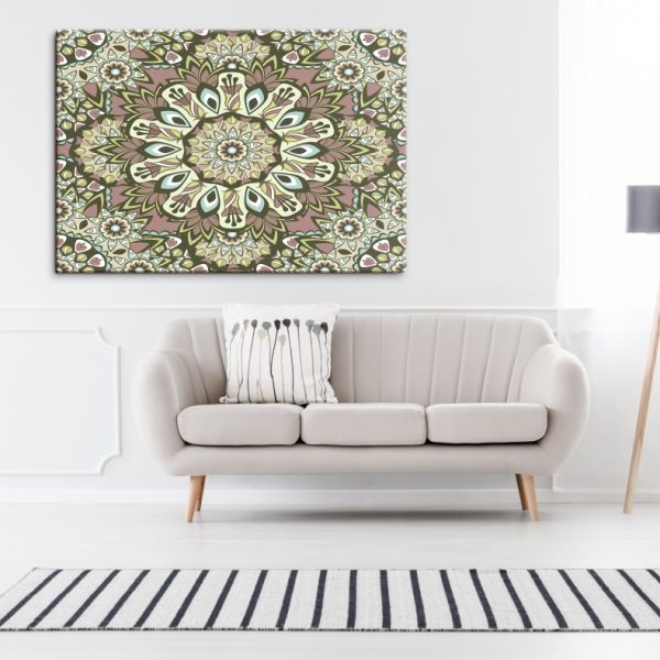 Obraz Mandala s květovými vzory Obraz Mandala s květovými vzory
