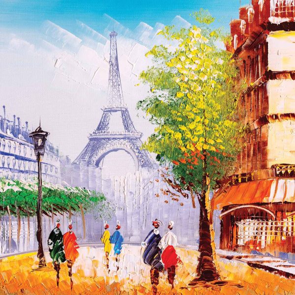 Tapeta Paříž malba Tapeta Paříž malba