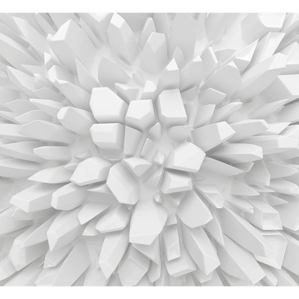 3D Tapeta Rostoucí bílé krystaly SKLAD 3D Tapeta Rostoucí bílé krystaly SKLAD
