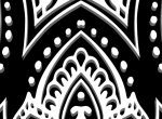 Vícedílný obraz – Černobílá mandala II. Vícedílný obraz – Černobílá mandala II.