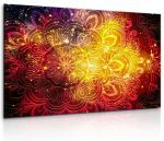 Obraz Zářící vesmírná mandala Obraz Zářící vesmírná mandala