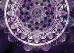 Tapeta Fialová mandala Tapeta Fialová mandala