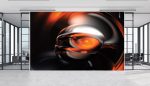 Tapeta Abstrakt 3D orange Tapeta Abstrakt 3D orange