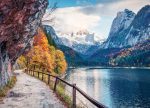Tapeta Alpské jezero Gosausee Tapeta Alpské jezero Gosausee