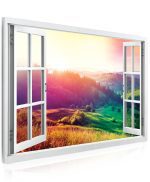 3D obraz Výhled do barevné krajiny 3D obraz Výhled do barevné krajiny